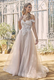 Style #C1107W Anabel Wedding Gown Ball Gown 00-14 White/Nude