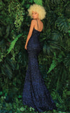 Style: 810108 Mesmerising All Over Sequin Navy 6-30