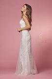 Style: A398W Full Length White Wedding Gown Dress Sizes 2-16 Destination