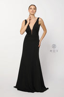 Style: Q010 Very Inexpensive Evening or Prom Dress Low Cost Black TIe Cheap  Plus Sizes