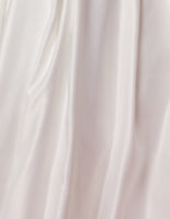 Style: E469 Satin Aline Dress with Pockets and a Touch of Shimmer Prom Wedding Gown