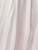 Style: E469 Satin Aline Dress with Pockets and a Touch of Shimmer Prom Wedding Gown