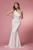 Style: E483 Nox Anabel Destination & Casual White Sizes 2-16 Bridal Cotillion