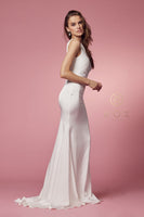 Style: E483 Nox Anabel Destination & Casual White Sizes 2-16 Bridal Cotillion