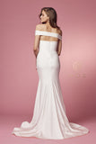 Style: E497W Nox Anabel A-Line Bridal Destination White Wedding Gown Dress