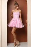 Style: H771 Short Baby Doll Dress 00-16 Pink Barbie