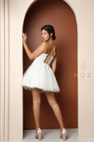 Style: R707 Gorgeous Embellishments Short Baby Doll  Skirt Burgundy Gold Orchid White Size 2-16