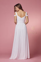 Style: Y277W Nox Anabel White Wedding Dress