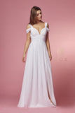 Style: Y277W Nox Anabel White Wedding Dress